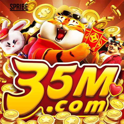 Interface do app 35m.com mostrando tela de jogos mobile